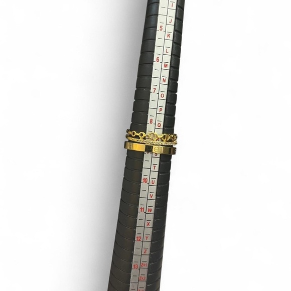 18k Gold Filled Stackable Rings - Picture 1 of 5